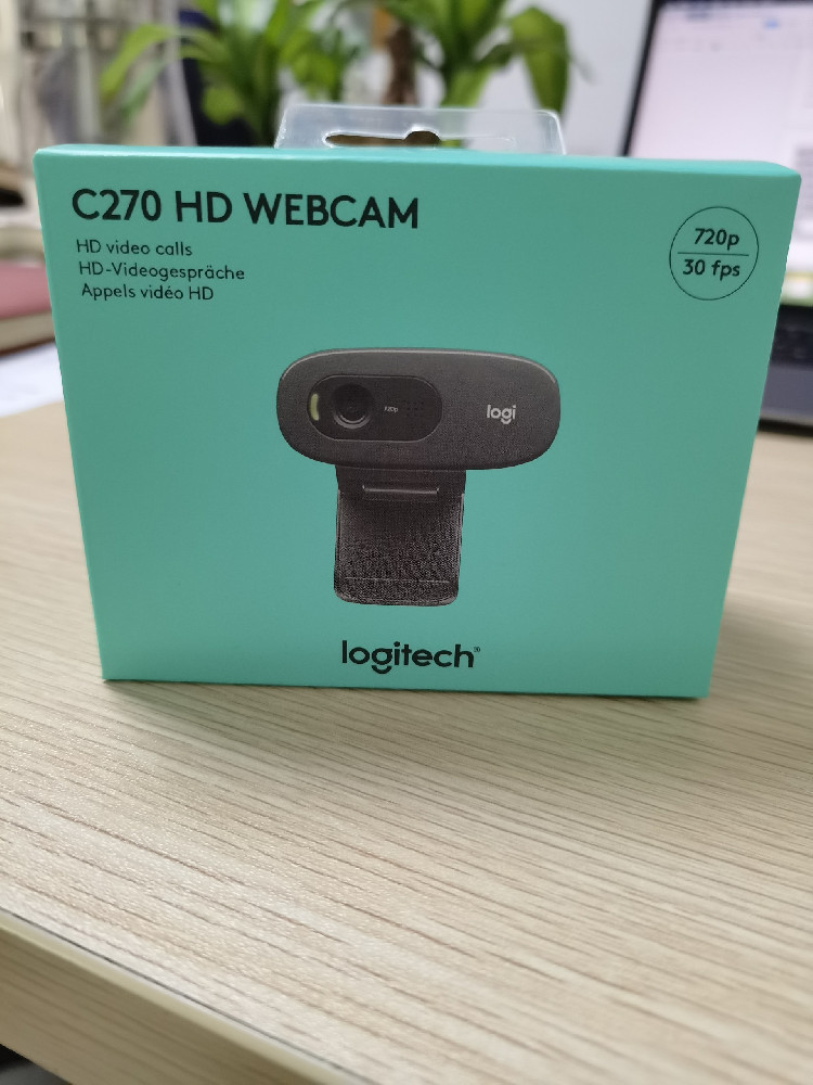 Original Logitech C270 Webcam Global SPEC PN 960-001063 720p Video Calls HD usb camera official 1080p