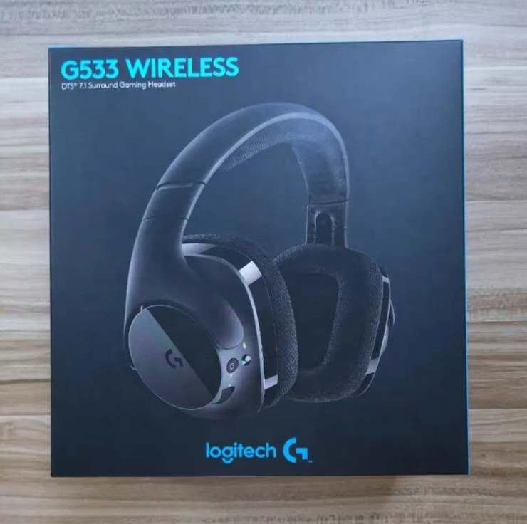 Original Logitech G533 Wireless Headset Gaming Headphone Headband 7.1 Channel