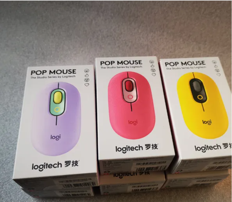 Logitech POP Wireless Mouse - Comfort and Precision in One