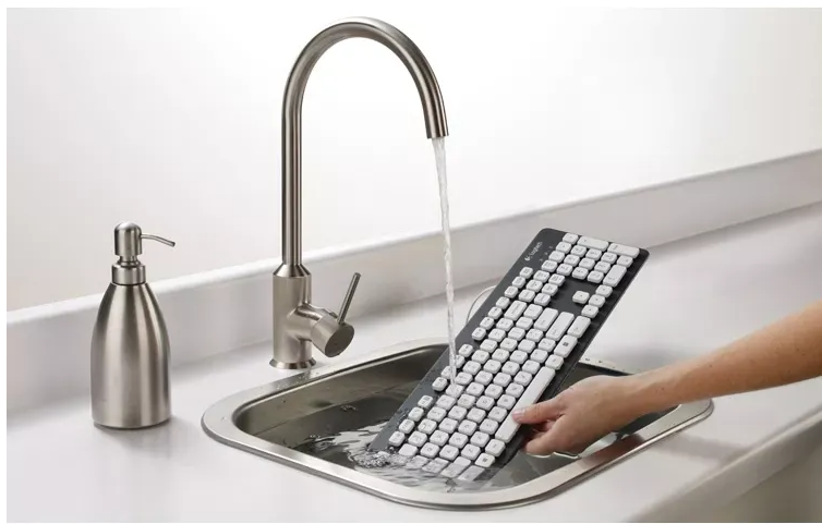 Logitech K310 Wired Waterproof Washable Desktop Computer Notebook Game Business Office Home Keyboard