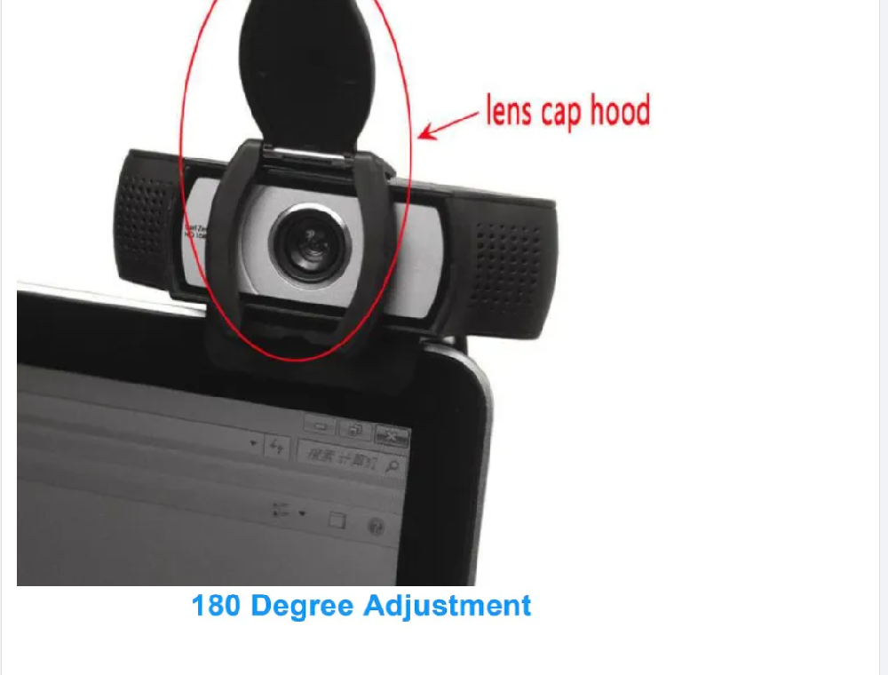 Camera Privacy Shutter Lens Cap Hood Cover for C920 C922 C930e Protects Lens Cover Accessories