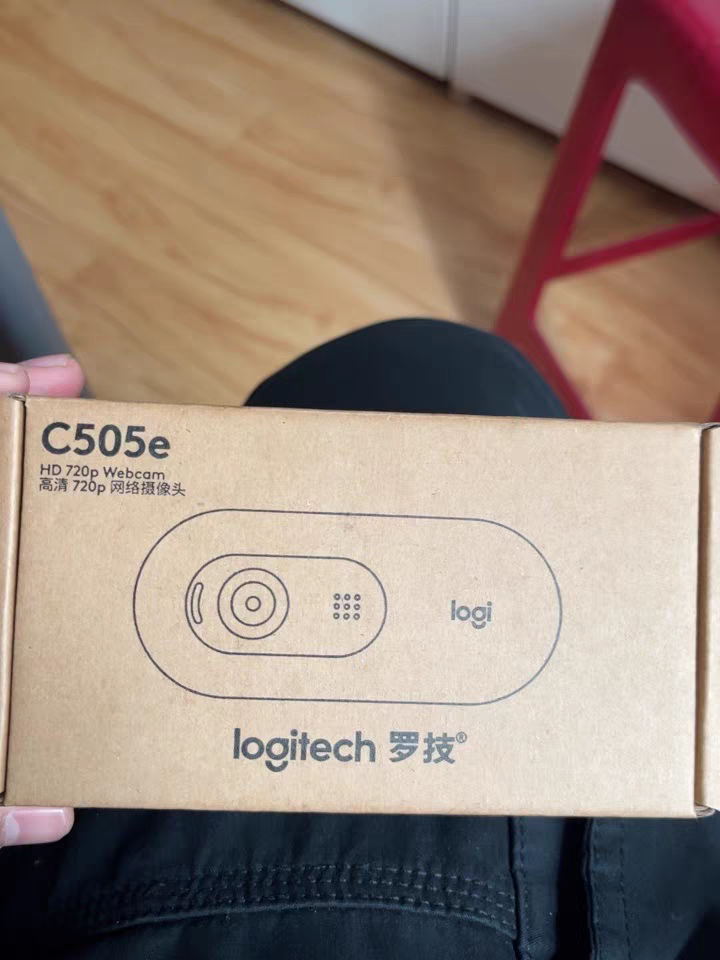 Logitech C505e HD Business Webcam PC Digital Web Camera For Student Study Video Calling Working Meeting Online