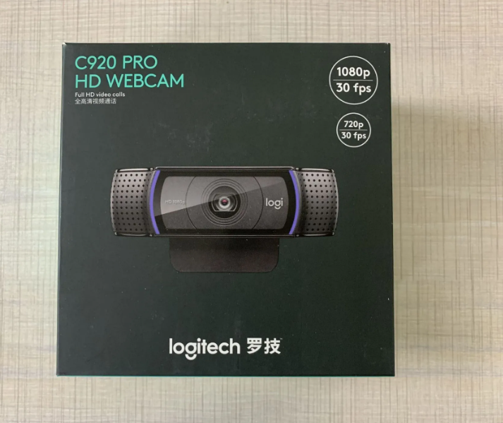 Logitech C920 Pro HD Webcam Usb HD Original Video Conference Live Beauty Computer Webcam With Microphone